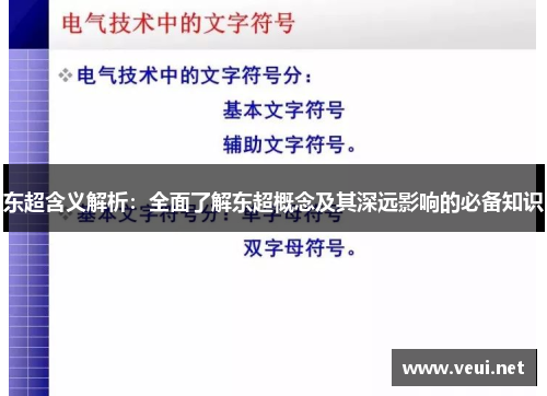 东超含义解析:全面了解东超概念及其深远影响的必备知识 东超含义解析:全面了解东超概念及其深远影响的必备知识